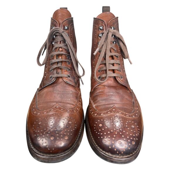 Too Boot New York Men’s Bruckner Brown Wingtip Chukka Boot Size US 11 main image 10